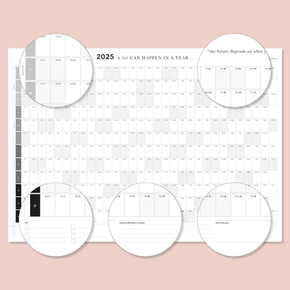 2025 Wall Planner - A lot can happen in a year...